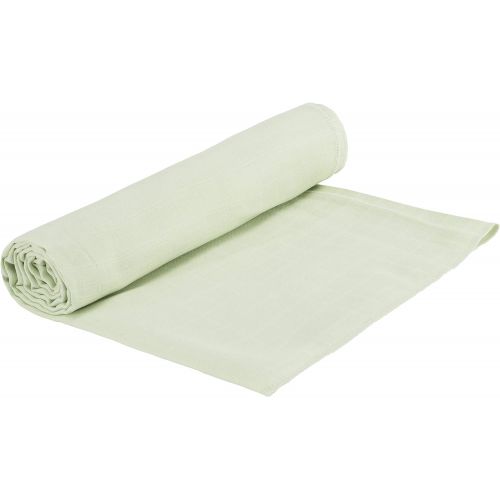  Under the Nile Organic Cotton Baby Unisex Sage Muslin Swaddle Blanket