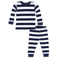 Under the Nile Baby Long Johns - Rugby Navy