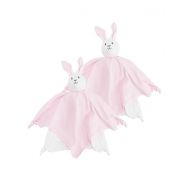 Under the Nile Back up Bunny Blanket Friend 2-pack