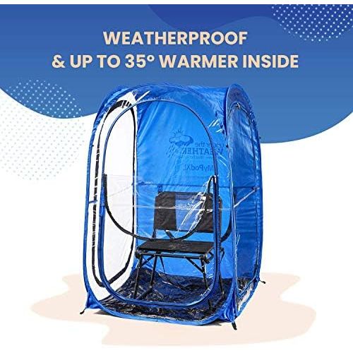  Under the Weather MyPodXL 1 Person Pop-up Weather Pod. The Original, Patented WeatherPod