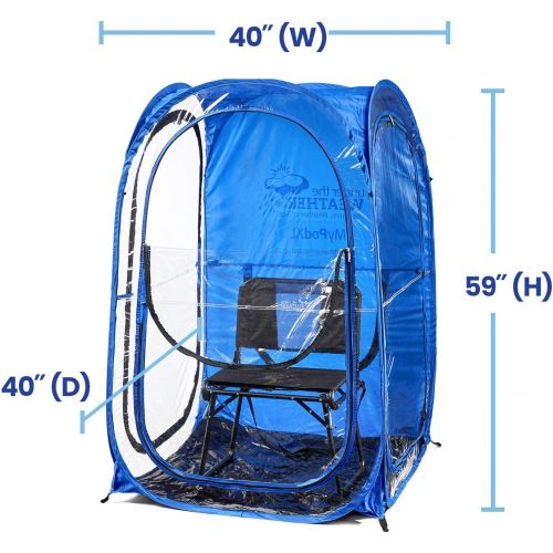  Under the Weather MyPodXL 1 Person Pop-up Weather Pod. The Original, Patented WeatherPod