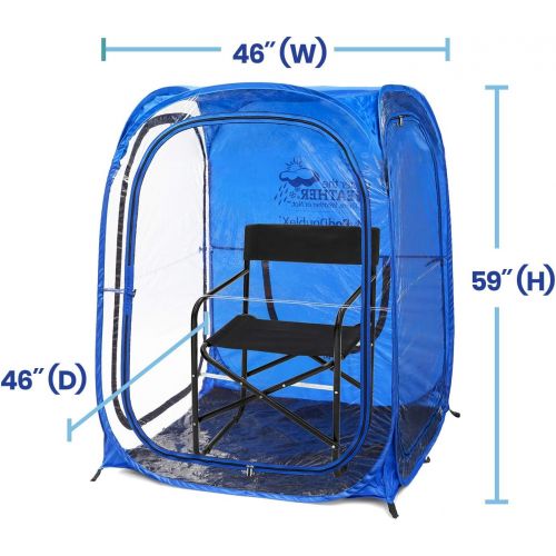  Under the Weather MyPod 2XL Pop Up Weather Pod, Protection from Cold, Wind and Rain