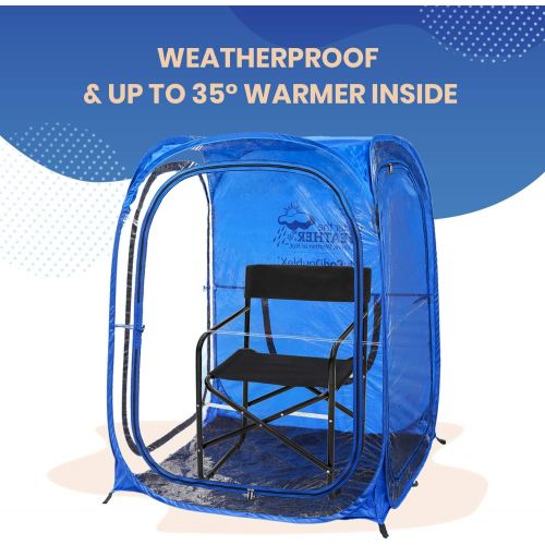 Under the Weather MyPod 2XL Pop Up Weather Pod, Protection from Cold, Wind and Rain