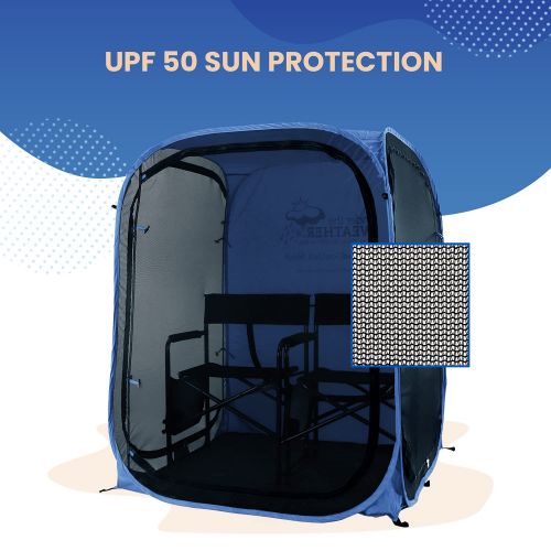  Under the Weather MyPod Mesh 2XL ? Pop-Up Mosquito Screen Tent Made with Fine Gauge, No-See-Um Proof Mesh