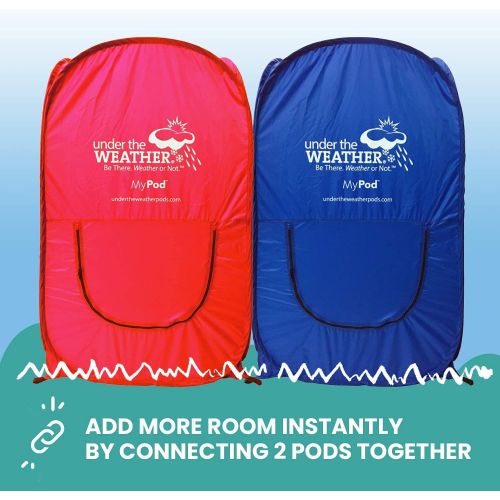  Under the Weather MyPod 1 Person Pop-up Weather Pod. The Original, Patented WeatherPod