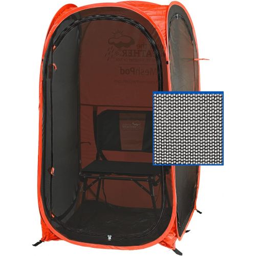  Under the Weather MeshPod 1-Person Pop-up Fine-Gauge Mesh Weather Pod. the Original, Patented WeatherPod