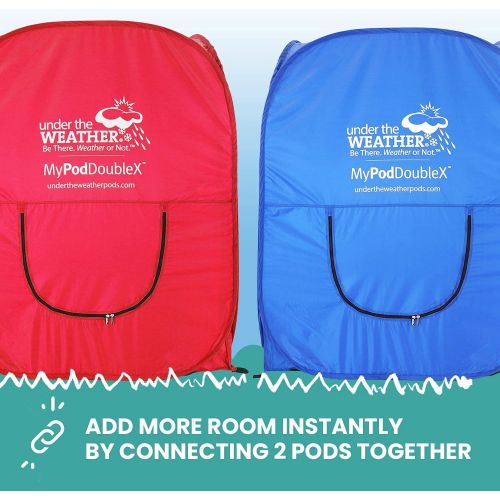  Under the Weather MyPod 2XL Pop-Up Weather Pod, Protection from Cold, Wind and Rain