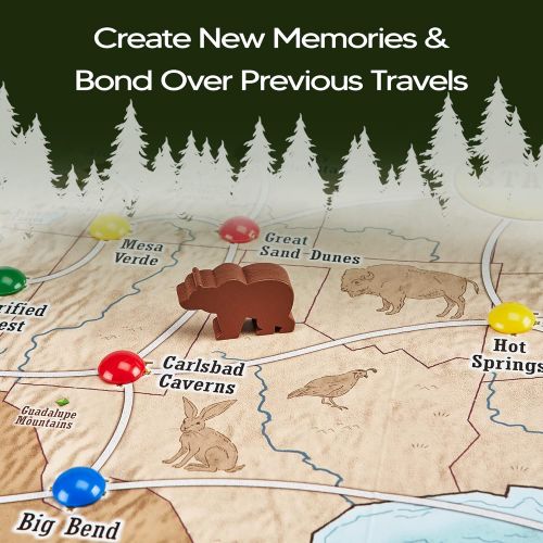  [아마존베스트]Underdog Games Trekking The National Parks: The Award-Winning Family Board Game (Second Edition)