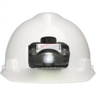 Underwater Kinetics 3AAA Vizion I Intrinsically Safe Headlamp with Helmet Mount (Black)