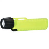 Underwater Kinetics 4AA eLED CPO Intrinsically Safe Flashlight with Front Switch & Batteries (Safety Yellow)