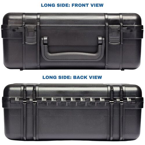  Underwater Kinetics D-Tap 8 Hard Case for 8 Pistols (Black)