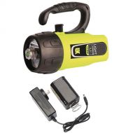 Underwater Kinetics Light Cannon eLED L1 Rechargeable Dive Light with Lantern Grip (Safety Yellow, Box)