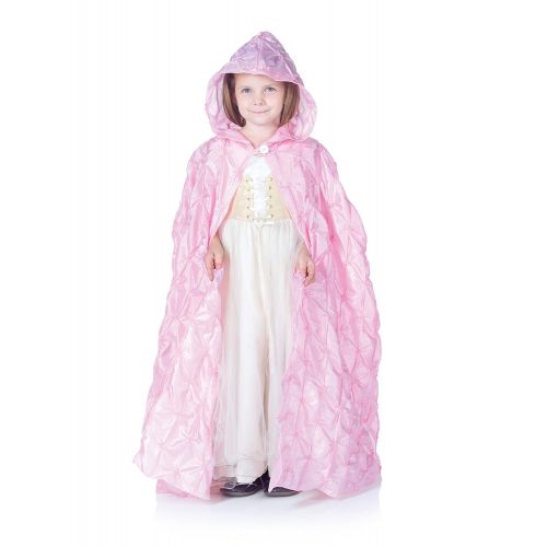  Underwraps Costumes Girls Pink Pintuck Princess Cape, One Size Childrens Costume