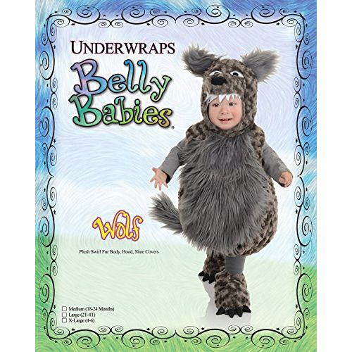  Underwraps Toddlers Wolf Belly Babies Costume