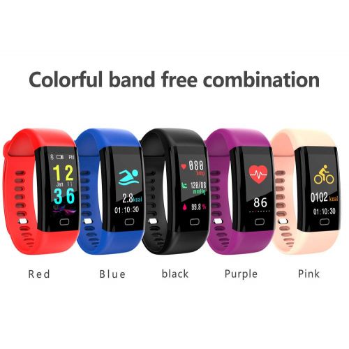  Unexceptionable-Smartwatch Smart Watch Fitness Tracker,H20 Swim Fitness Tracker Blood Pressure Heart Rate Monitor Wristwatch Sport Smart Bracelet Band Waterproof IP68 Wristband