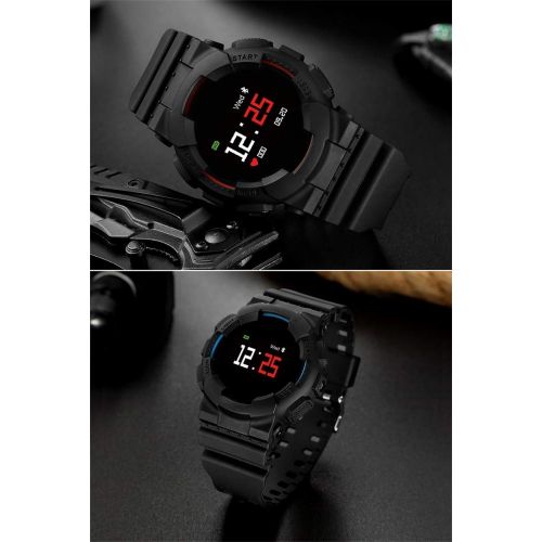  Unexceptionable-Smartwatch Smart Watch Fitness Tracker,V587 Heart Rate Smart Watch Pulse Blood Pressure Smart Bracelet to Swimming Diving Waterproof Wristwatch for Outdoor Sport Watch