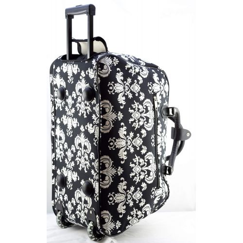  Uni Collections 21-Inch Wheeled Duffle Bag (Polka Dots MultiColor)