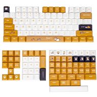 UniCusMech Custom Keycaps - Full 146 Key Set, Dye Sublimation PBT Keycap Set, Cherry Profile, English (US) Layout Suitable for 60%,65%,75% and 100% Form Factor & Custom Mechanical