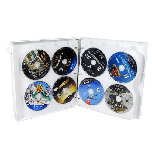  [아마존베스트]UniKeep High Capacity PlayStation Themed Disc Storage Case - Holds 80 Discs