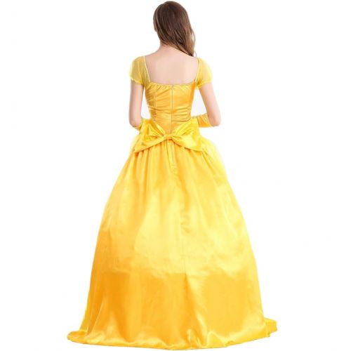  Uniarmoire Womens Belle Adult Princess Halloween Costume