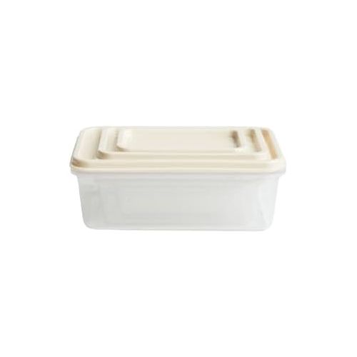  Unica Food Storage Container with Airtight Lid, Stackable Storage Boxes for Cereal, Snacks, BPA-Free, Microwave, Dishwasher & Freezer Safe, Set of 3, 7, 14, 18 oz, 4.5x4.5x2.51 in