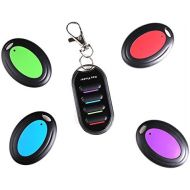 [아마존베스트]Uniclife Key Finder Wireless RF Item Locator, Remote Control, Pet, Cell, Wallet Locator with 4 Receivers