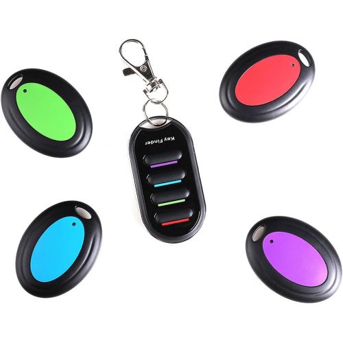  [아마존베스트]Uniclife Key Finder Wireless RF Item Locator, Remote Control, Pet, Cell, Wallet Locator with 4 Receivers