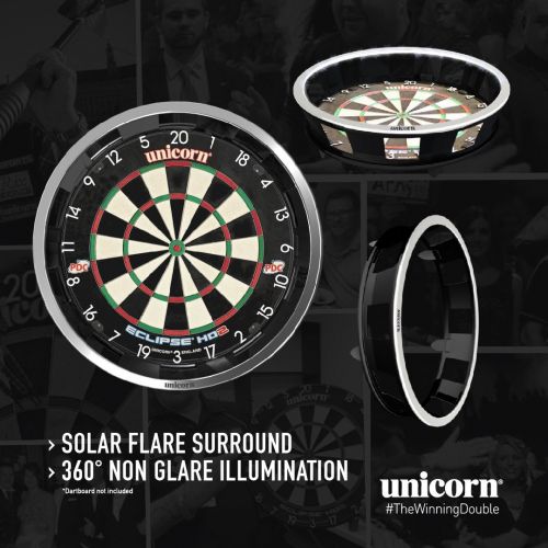  Unicorn Solar Flare Illuminated Dartboard Surround