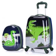 Unicorn X-tag 2 Pcs Kids Luggage Set 18 Suitcase and 13 Backpack Rolling Wheels