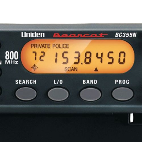  Uniden 800 MHz 300-Channel Base Mobile Scanner (BC355N)