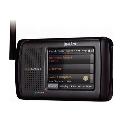  Uniden Homepatrol-II Color Touchscreen Mobile Scanner with TrunkTracker IV