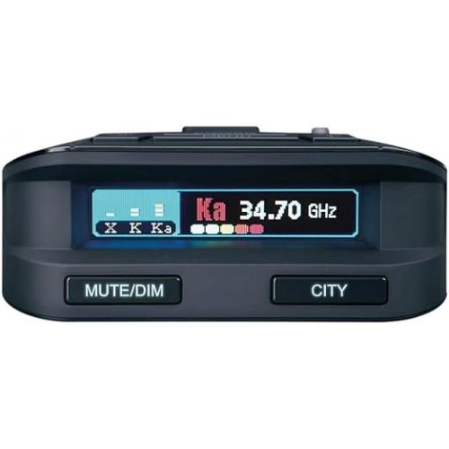  Uniden DFR8 Super Long Range Laser and Radar Detection, Advanced K/KA Band Filter, Voice Notifications, Ultra-Bright Multi-Colored OLED Display
