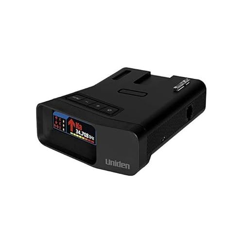  Uniden R7 Xtreme Long Range Laser/Radar Detector, Built-in GPS with Auto Learn Mode, Dual-Antennas Front & Rear w/Directional Arrows, Voice Alerts, Red Light Camera, Speed Camera Alert, (Renewed)