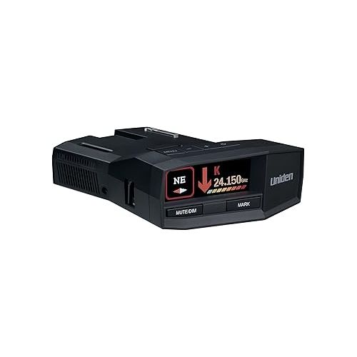  UNIDEN R8 Extreme Long-Range Radar/Laser Detector, Dual-Antennas Front & Rear Detection w/Directional Arrows, Built-in GPS w/Real-Time Alerts, Voice Alerts, Red Light and Speed Camera Alerts (Renewed)