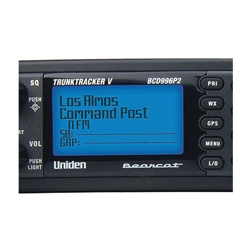  Uniden BCD996P2 Digital Mobile TrunkTracker V Scanner, 25,000 Dynamically Allocated Channels, Close Call RF Capture Technology, 4-Line Alpha display, Base/Mobile Design, Phase 2