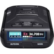 Uniden R3 EXTREME LONG RANGE Laser/Radar Detector, Record Shattering Performance, Built-in GPS w/ Mute Memory, Voice Alerts, Red Light & Speed Camera Alerts, Multi-Color OLED Display , Black