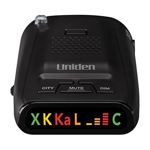  [아마존베스트]Uniden DFR1 Long Range Laser and Radar Detection, 360° Protection, City and Highway Modes, Easy-to-Read Color Icon Display with Signal Strength Meter Bars