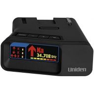 [아마존베스트]Uniden R7 Xtreme Long Range Laser/Radar Detector, Built-in GPS with Auto Learn Mode, Dual-Antennas Front & Rear w/Directional Arrows, Voice Alerts, Red Light Camera, Speed Camera A