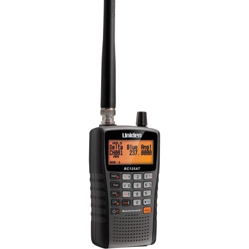  [아마존베스트]Uniden Bearcat BC125AT Handheld Scanner. 500 Alpha-Tagged channels. Public Safety, Police, Fire, Emergency, Marine, Military Aircraft, and Auto Racing Scanner. Lightweight, Portabl