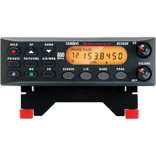  [아마존베스트]Uniden BC355N 800 MHz 300-Channel Base/Mobile Scanner, Close Call RF Capture, Pre-programmed Search “Action” Bands to Hear Police, Ambulance, Fire, Amateur Radio, Public Utilities,