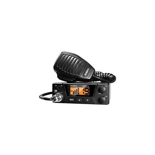  [아마존베스트]Uniden PRO505XL 40-Channel CB Radio. Pro-Series, Compact Design. Public Address (PA) Function. Instant Emergency Channel 9, External Speaker Jack, Large Easy to Read Display. - Bla