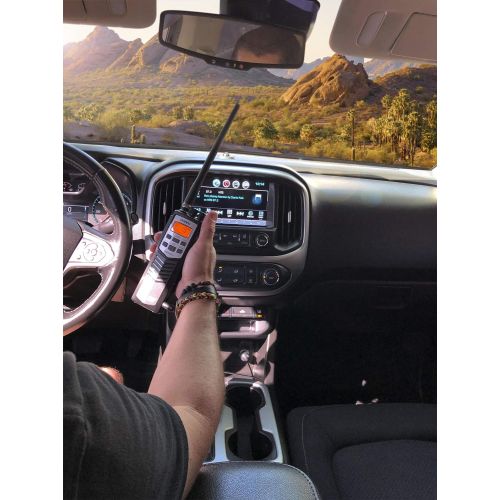  [아마존베스트]Uniden PRO501HH Pro-Series 40-Channel Portable Handheld CB Radio/Emergency/Travel Radio, Large LCD Display, High/Low Power Saver, 4-Watts, Auto Noise Limiter, NOAA Weather, and Ear