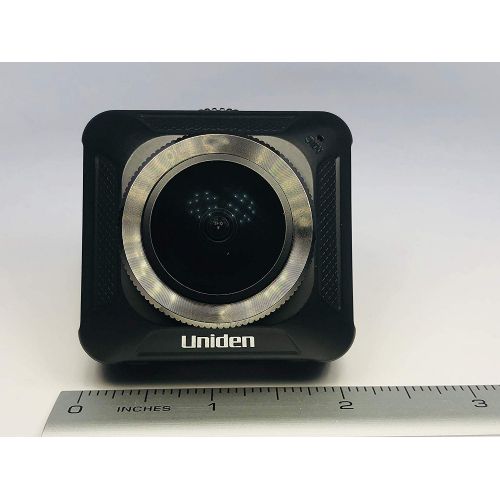  Uniden DC720 Dual Camera Lens Virtual 720° Automotive Dashcam Video Recorder, G-sensor with Collision Detection and Parking mode Automatically Starts Recording
