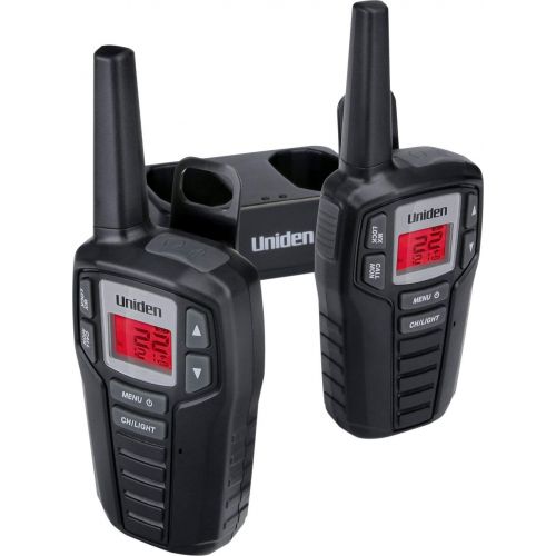  Uniden SX237-2C Up to 23-Mile Range FRS Two-Way Radio Walkie Talkies, Rechargeable Batteries with Convenient Charging Cable, 22 Channels, 121 Privacy Codes, NOAA Weather Channels +