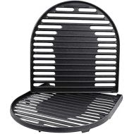 Uniflasy Cast Iron Grill Cooking Grates for Coleman Roadtrip Swaptop Grills LX LXE LXX, 2 Pack