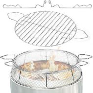 Uniflasy Fire Pit Shield and Cooking Grate for Solo Stove Ranger 15