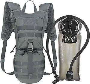 Unigear Tactical Hydration Packs Backpack 1050D with 3L Water Bladder, Thermal Insulation Pack Keeps Liquid Cool up to 4 Hours for Hiking, Cycling, Hunting and Climbing