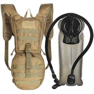 [아마존 핫딜]  [아마존핫딜]Unigear Tactical Hydration Pack Backpack 900D with 2.5L Bladder for Hiking, Biking, Running, Walking and Climbing