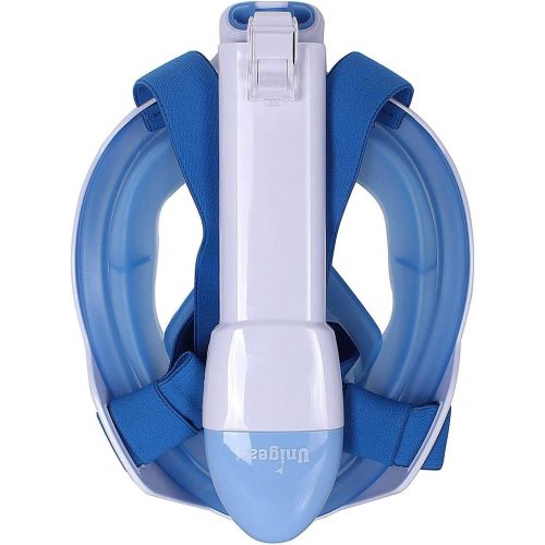  [아마존 핫딜]  [아마존핫딜]Unigear 180° Full Face Snorkel Mask -Panoramic View with Detachable for Camera Mount and Earplug,Anti-Fog Anti-Leak Snorkeling Design for Adults and Youth