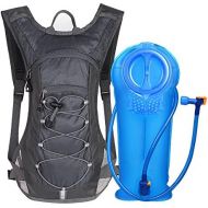 [아마존 핫딜]  [아마존핫딜]Unigear Hydration Pack Backpack with 70 oz 2L Water Bladder for Running, Hiking, Cycling, Climbing, Camping, Biking